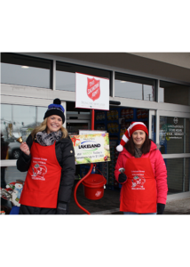 salvation army bell ringing