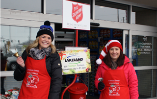 salvation army bell ringing